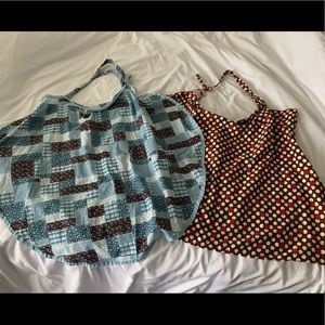 Lot of 2 nursing covers